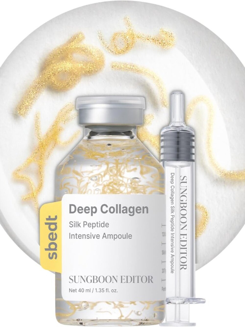 Sungboon Editor Deep Collagen silk peptide intensive ampoule 40ml | NEW